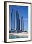 Etihad Towers, Abu Dhabi, United Arab Emirates, Middle East-Jane Sweeney-Framed Photographic Print