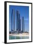 Etihad Towers, Abu Dhabi, United Arab Emirates, Middle East-Jane Sweeney-Framed Photographic Print