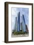 Etihad Towers, Abu Dhabi, United Arab Emirates, Middle East-Fraser Hall-Framed Photographic Print