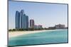 Etihad Towers, Emirates Palace Hotel and Beach, Abu Dhabi, United Arab Emirates, Middle East-Fraser Hall-Mounted Photographic Print