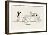 Etiquette, Hat Tipping-William Heath Robinson-Framed Art Print