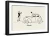 Etiquette, Hat Tipping-William Heath Robinson-Framed Art Print