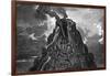 Etna Erupts, 1820-null-Framed Art Print