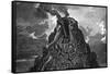 Etna Erupts, 1820-null-Framed Stretched Canvas