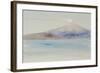 Etna from Taormina-John Ruskin-Framed Giclee Print