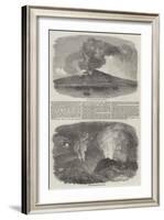 Etna in Eruption-null-Framed Giclee Print