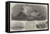 Etna in Eruption-null-Framed Stretched Canvas