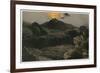 Etna Lava Desert-Eugene Ciceri-Framed Premium Giclee Print