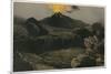 Etna Lava Desert-Eugene Ciceri-Mounted Premium Giclee Print