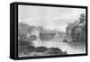 'Eton Bridge', 1809-William Bernard Cooke-Framed Stretched Canvas