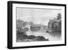 'Eton Bridge', 1809-William Bernard Cooke-Framed Giclee Print