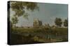 Eton College, C. 1754-Canaletto-Stretched Canvas