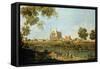 Eton College, c.1754-Canaletto-Framed Stretched Canvas