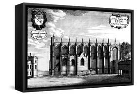 Eton College Chapel-Wenceslaus Hollar-Framed Stretched Canvas