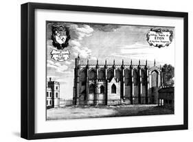 Eton College Chapel-Wenceslaus Hollar-Framed Giclee Print