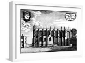 Eton College Chapel-Wenceslaus Hollar-Framed Giclee Print