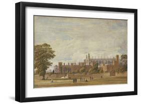 Eton College from College Field-George Pyne-Framed Giclee Print