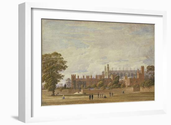 Eton College from College Field-George Pyne-Framed Giclee Print