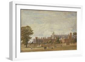 Eton College from College Field-George Pyne-Framed Giclee Print