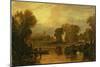 Eton College from the River, or The Thames at Eton, c.1808-J. M. W. Turner-Mounted Giclee Print