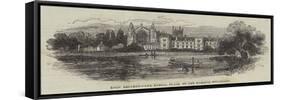 Eton College, the Burial Place of the Marquis Wellesley-null-Framed Stretched Canvas