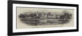 Eton College, the Burial Place of the Marquis Wellesley-null-Framed Giclee Print