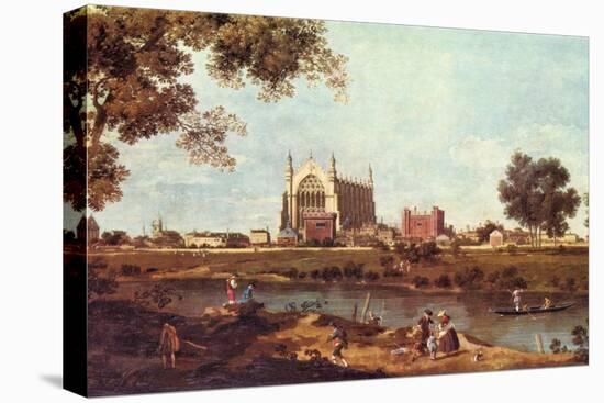 Eton College-Canaletto-Stretched Canvas