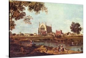 Eton College-Canaletto-Stretched Canvas