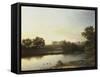 Eton from the River, 1818-Patrick Nasmyth-Framed Stretched Canvas