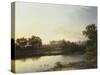 Eton from the River, 1818-Patrick Nasmyth-Stretched Canvas