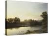 Eton from the River, 1818-Patrick Nasmyth-Stretched Canvas
