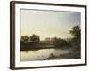 Eton from the River, 1818-Patrick Nasmyth-Framed Giclee Print