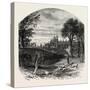 Eton, from the Slough Road, UK, 19th Century-null-Stretched Canvas