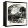 Eton, from the Slough Road, UK-null-Framed Stretched Canvas