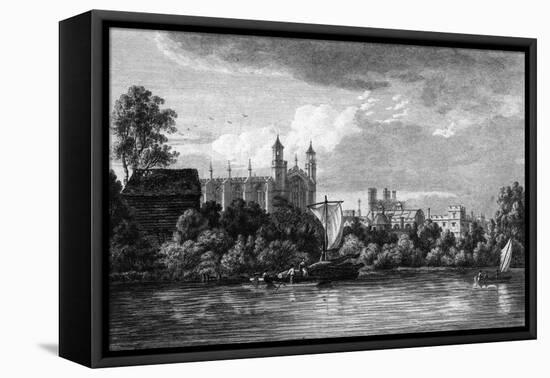 Eton on Thames-Paul Sandby-Framed Stretched Canvas