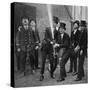 Eton's Amateur Firemen Practising a Hose Drill, Berkshire, C1922-null-Stretched Canvas