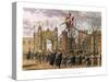 Eton School and 'The Boys Arch, C19th Century-null-Stretched Canvas