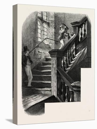 Eton, Staircase to the Upper School, UK-null-Stretched Canvas