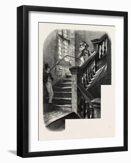 Eton, Staircase to the Upper School, UK-null-Framed Giclee Print