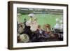 Eton V Harrow, c.1889-Albert Junior Ludovici-Framed Giclee Print