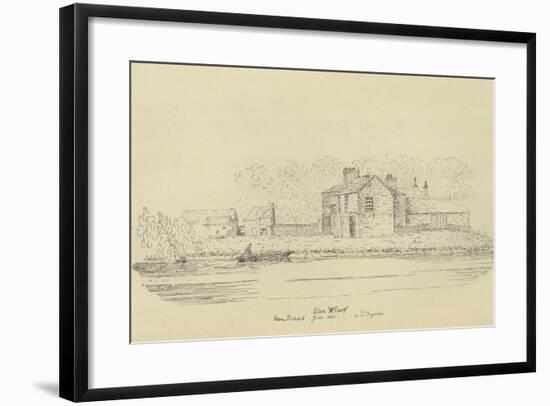 Eton Wharf, 1821-null-Framed Giclee Print