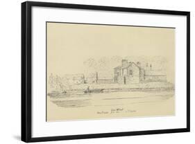 Eton Wharf, 1821-null-Framed Giclee Print