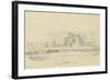 Eton Wharf, 1821-null-Framed Giclee Print