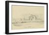 Eton Wharf, 1821-null-Framed Giclee Print