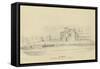 Eton Wharf, 1821-null-Framed Stretched Canvas