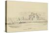 Eton Wharf, 1821-null-Stretched Canvas