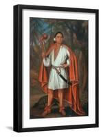 Etow Oh Koam, King of the River Nations, 1710-Johannes Verelst-Framed Giclee Print