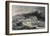 Etretat, Illustration from the Chapter on Normandy from 'La Normandie Illustree', Engraved by…-Felix Benoist-Framed Giclee Print