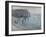 Etretat, la porte d'Aval : bateau de pêche sortant du port-Claude Monet-Framed Giclee Print