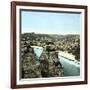 Etretat (Seine-Maritime, France), Overview from Fort Frefosse, Circa 1860-Leon, Levy et Fils-Framed Photographic Print